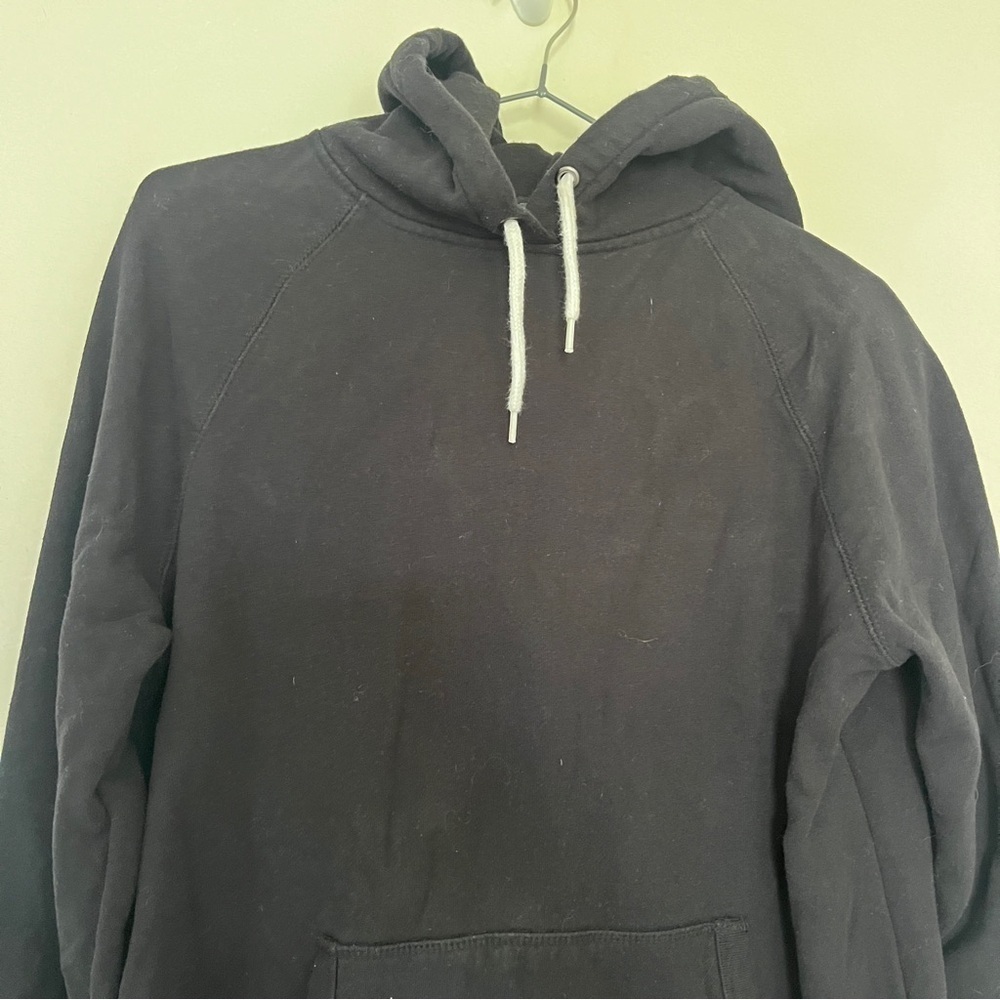 Roots Canada Black Logo Cozy Athletic Comfortable Hoodie - Picture 4 of 9
